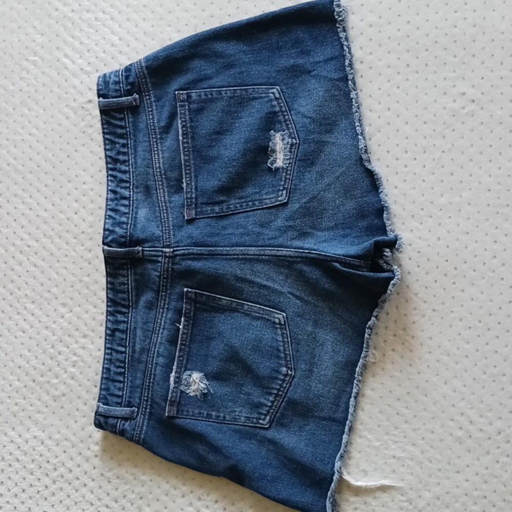 Time & Tru Distressed Jean Shorts size 16 plus size - Picture 3 of 12
